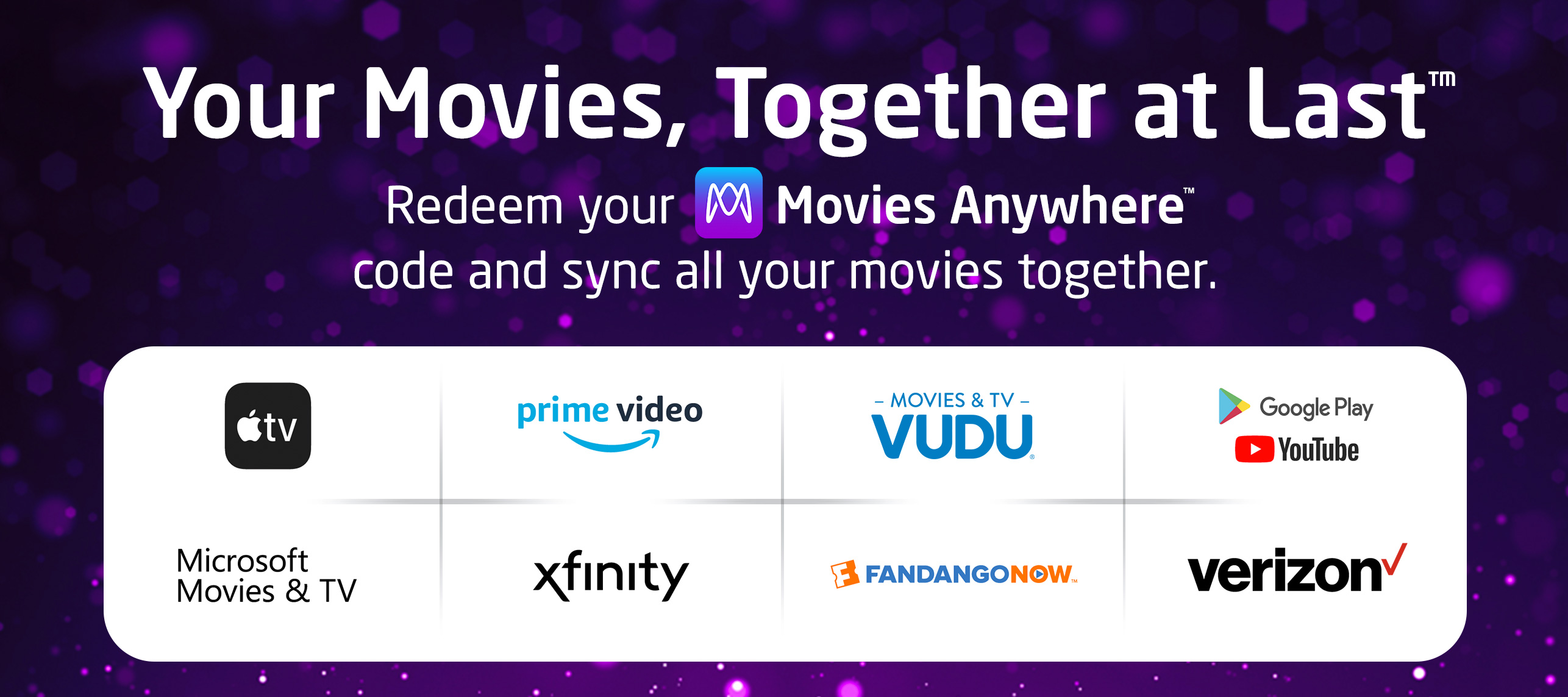 Movies Anywhere, Your Movies Together at Last