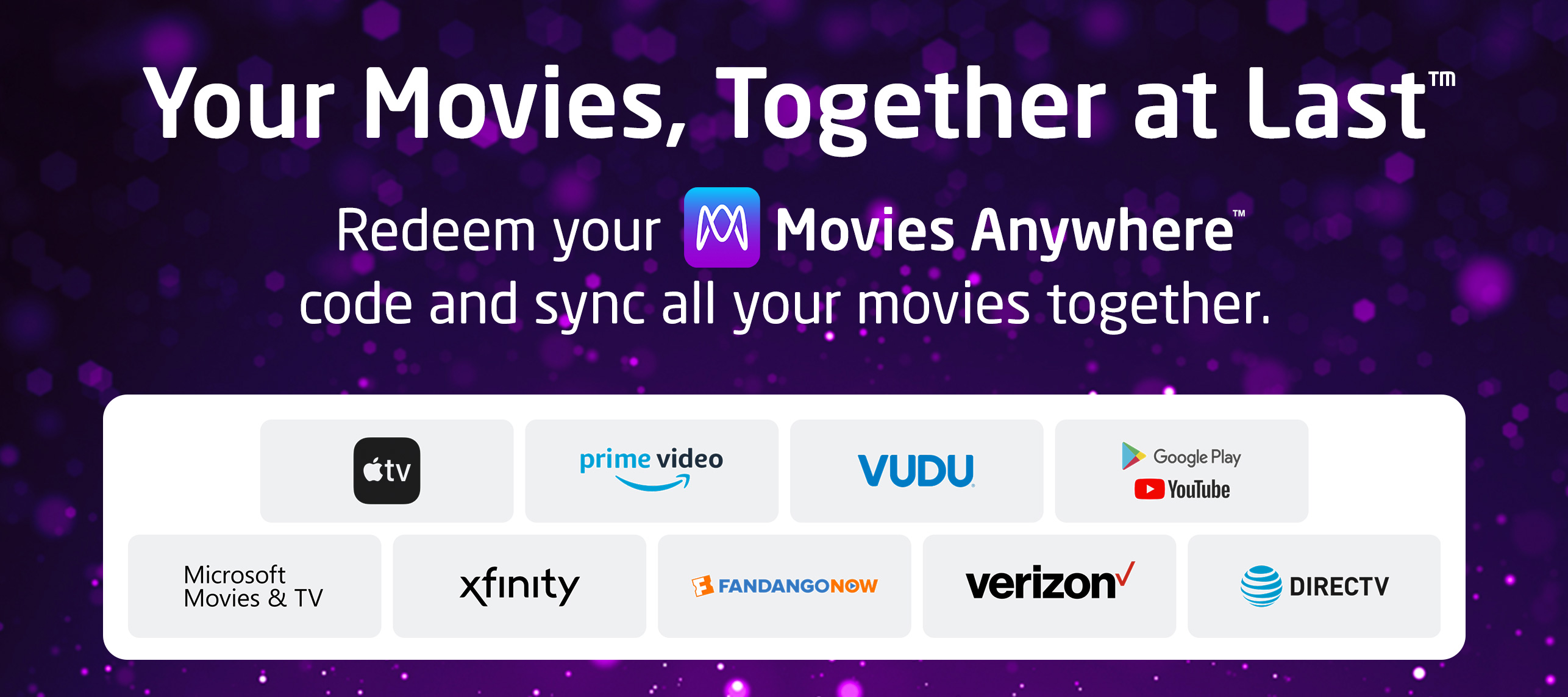 Movies Anywhere, Your Movies Together at Last!