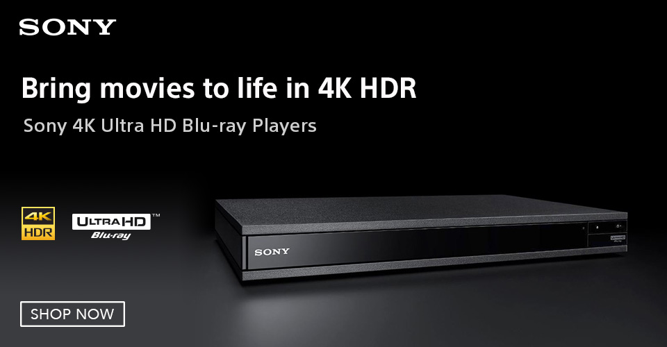 Bring movies to life in 4K HDR. Sony 4K Ultra HD Blu-ray Players. Shop Now.