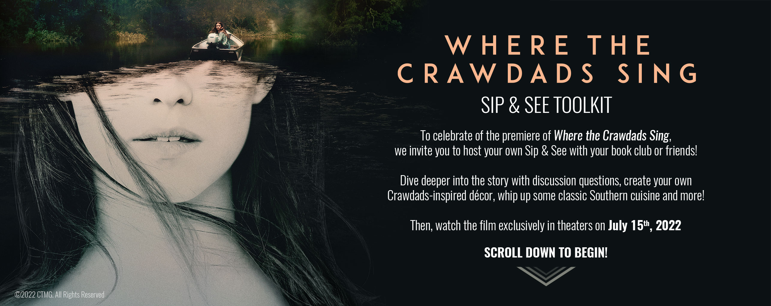 Where the Crawdads Sing Sip & See Toolkit 