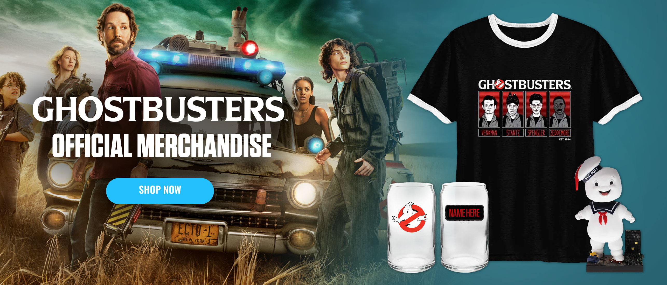 ghostbusters official merchandise shop now