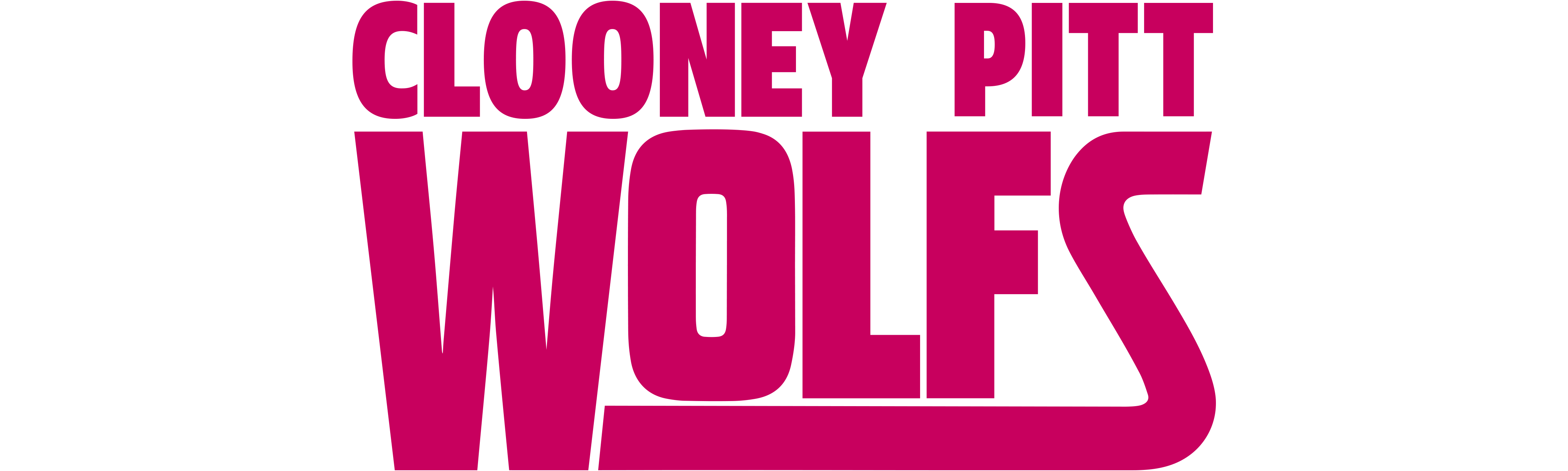 Clooney Pitt Wolfs title treatment