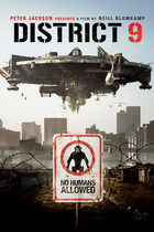 DISTRICT 9 key art DISTRICT 9 key art