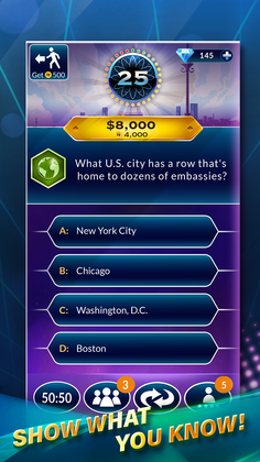 WHO WANTS TO BE A MILLIONAIRE?