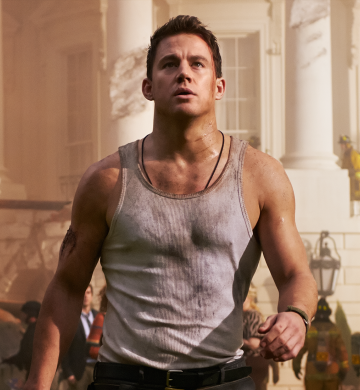 WHITE HOUSE DOWN banner