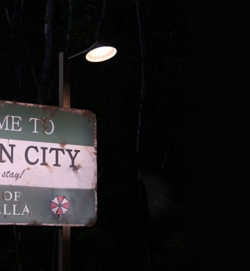 RESIDENT EVIL: WELCOME TO RACCOON CITY banner