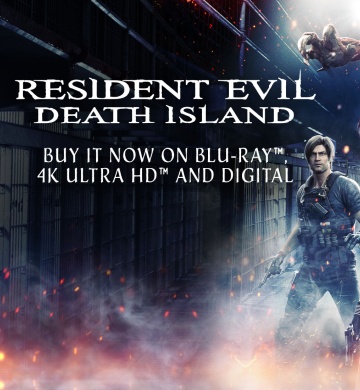 Resident Evil: Ilha da Morte O filme com capa dvd