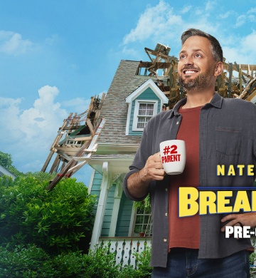 Nate Bargatze. The Breadwinner. Pre-Order Now.