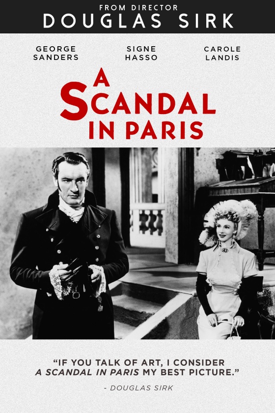 A SCANDAL IN PARIS A SCANDAL IN PARIS