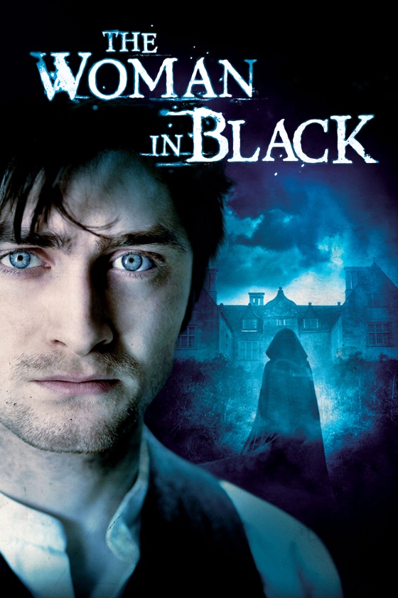 woman in black ghost