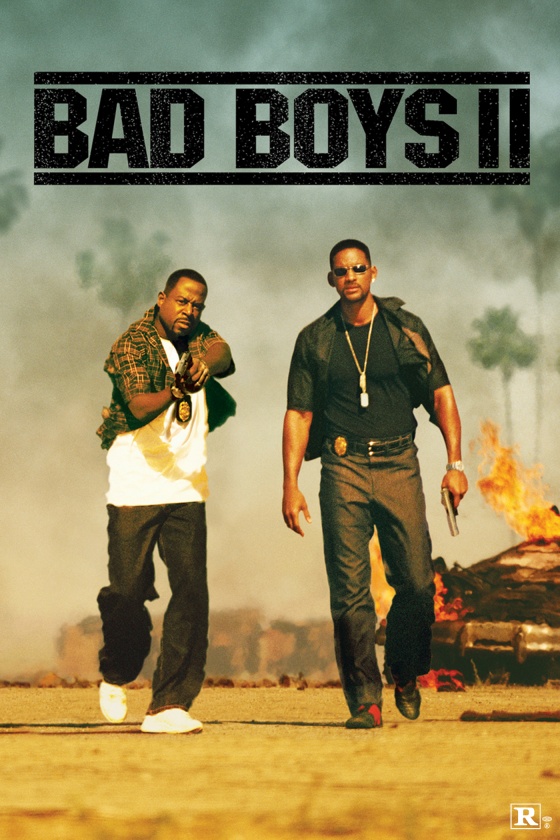 BAD BOYS II key art